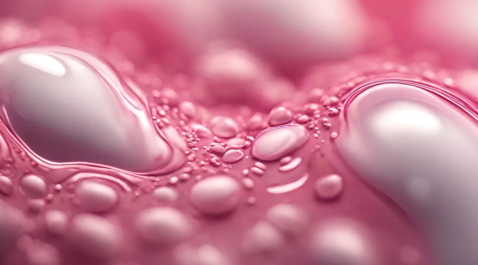 Soft Pink Essence Calming Liquid Motion Video